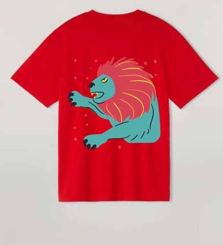 Space lion t-shirt